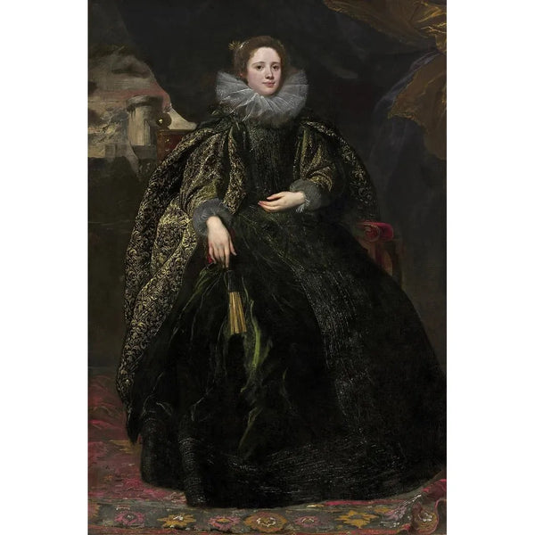 Marquise Balbi - Antoine van Dyck — cuadro enmarcado en la pared