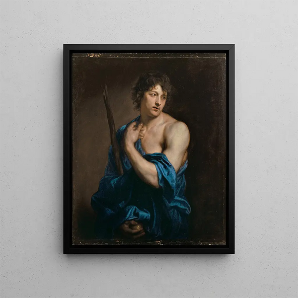 París - Antoine van Dyck — cuadro enmarcado en la pared