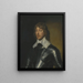 Retrato de George Baron Goring - Antoine van Dyck — cuadro enmarcado en la pared