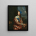 Portrait of Charles I 1600-1649 - Antoine van Dyck — framed artwork on a wall