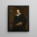 Retrato de Peeter Stevens - Antoine van Dyck — cuadro enmarcado en la pared