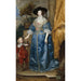 Queen Henriette Marie with Sir Jeffrey Hudson - Antoine van Dyck — artwork view