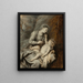 Repos pendant la fuite en Égypte - Antoine van Dyck — framed artwork on a wall