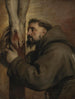 Saint François d'Assise au pied de la Croix - Antoine van Dyck — artwork view