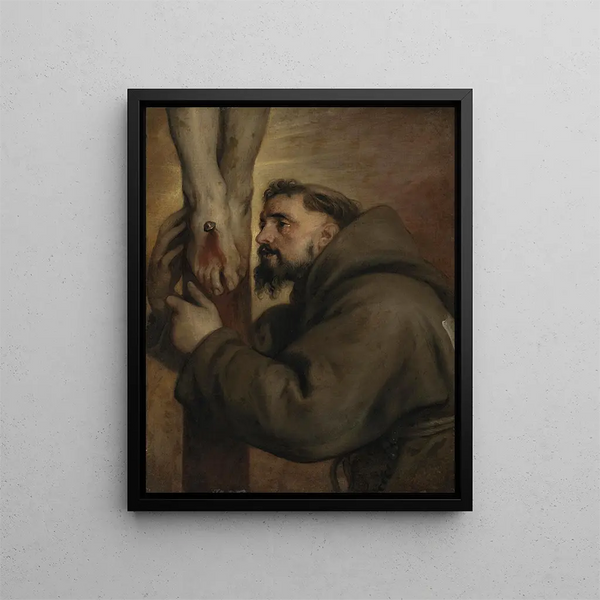 Anthony van Dyck - Saint Francis of Assisi at the foot of the Cross.webp
