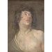 Estudio de cabeza de un joven mirando hacia arriba San Sebastián - Antoine van Dyck — vista de la obra