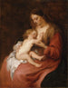 Virgen con Niño - Antoine van Dyck — vista de la obra
