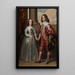 Guillaume II prince d'Orange et sa fiancée Marie Stuart - Antoine van Dyck — framed artwork on a wall