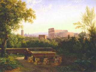 AntoineFlix Boisselier - View of the Colosseum from the Orti Farnesiani.webp