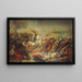La bataille d'Aboukir 25 juillet 1799 - Antoine-Jean Gros — framed artwork on a wall