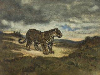 Jaguar de pie - Antoine-Louis Barye — vista de la obra