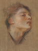 Cabeza de un joven - Antoine Coypel — vista de la obra