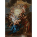 Reproducción del cuadro El bautismo de Cristo - Antoine Coypel