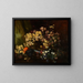 Chrysanthemums Painting - Antoine Vollon — framed artwork on a wall