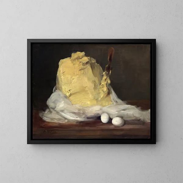 Montículo de mantequilla - Antoine Vollon — cuadro enmarcado en la pared