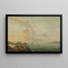 Vista de los Dardanelos - Antoine van der Steen — cuadro enmarcado en la pared