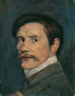 Self-portrait - Anton Árpád Schuster — artwork view