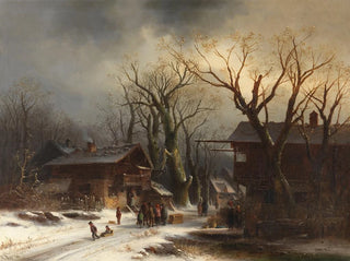 Anton Doll - Verschneites Dorf.webp