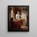 A Culinary Romance - Anton Ebert — framed artwork on a wall