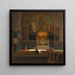Interior of the church at Steinhof - Anton Hans Karlinsky — framed artwork on a wall