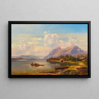 Anton Hansch - Der Millsttter See In Krnten.webp