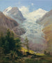 El glaciar Pal - Anton Hansch — vista de la obra
