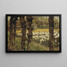 Tulip Field Painting - Anton L. Koster — framed artwork on a wall