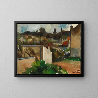 Anton Lindforss - Town view France.webp