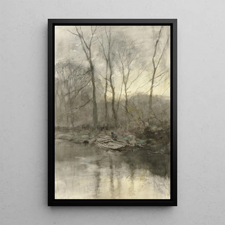 Anton Mauve - Bosrand aan het water.webp
