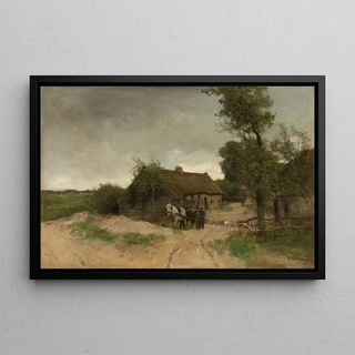 Anton Mauve - Huisje aan de zandweg.webp