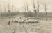 Reproducción artística de rebaño de ovejas en la tundra cerca de Laren - Anton Mauve — vista de la obra