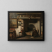 L'Atelier du peintre de Haarlem Pieter Frederik van Os - Anton Mauve — framed artwork on a wall