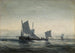 Bateaux de pêche dans le canal - Anton Melbye — vista de la obra