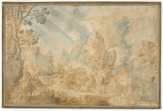 Anton Mirou - Mountain Landscape with Figures.webp