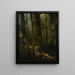 Desmonte forestal - Anton Müller-Wischin — cuadro enmarcado en la pared