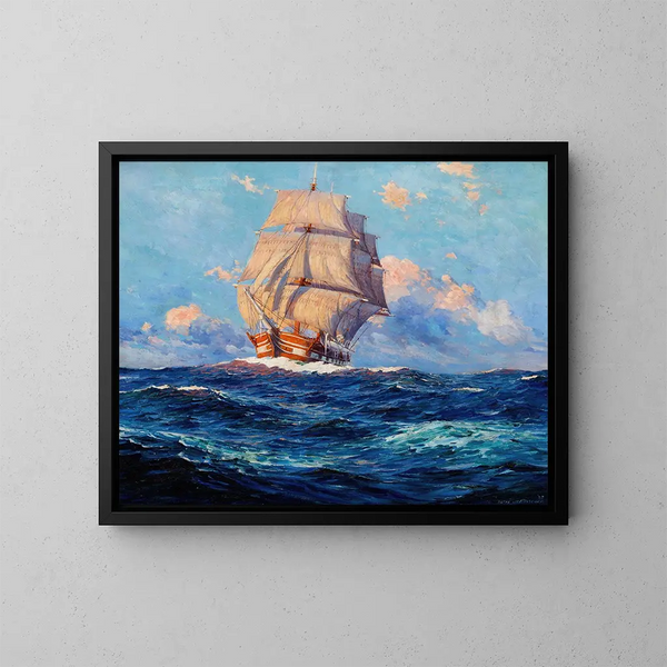 Marino - Anton Otto Fischer — cuadro enmarcado en la pared