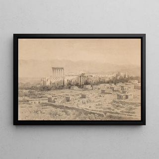 Anton Perko - Der Tempel von Baalbek.webp