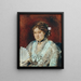 Babette Tapissier - Anton Romako — framed artwork on a wall