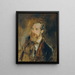 The animal painter Karl Reichert - Anton Romako — framed artwork on a wall