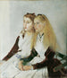 Les nièces de l'artiste, Elisabeth et Maja - Anton Romako — artwork view