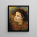 Niña con diadema - Anton Romako — cuadro enmarcado en la pared