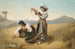 Después de la cosecha - Anton Romako — vista de la obra