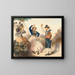 Tarantelle - Anton Romako — framed artwork on a wall