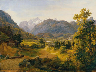 Anton Schiffer - Das Unkental in Salzburg.webp