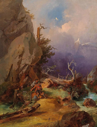 Anton Schrdl - Hunters Resting.webp