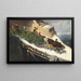 Sled farmer from the Salzburg region - Anton Strassgschwandtner — framed artwork on a wall