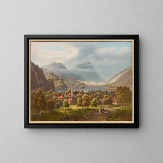 Anton Winterlin - Vue de Sewen et du Lac de Lowerz.webp