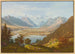 Vista hacia Alpnach y Sarnen - Anton Winterlin — vista de la obra