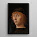 Reproducción del cuadro Retrato de un joven - Antonello da Messina