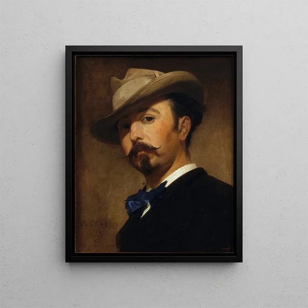 Antoni Caba - Portrait Of The Painter Joaquim Vayreda.webp